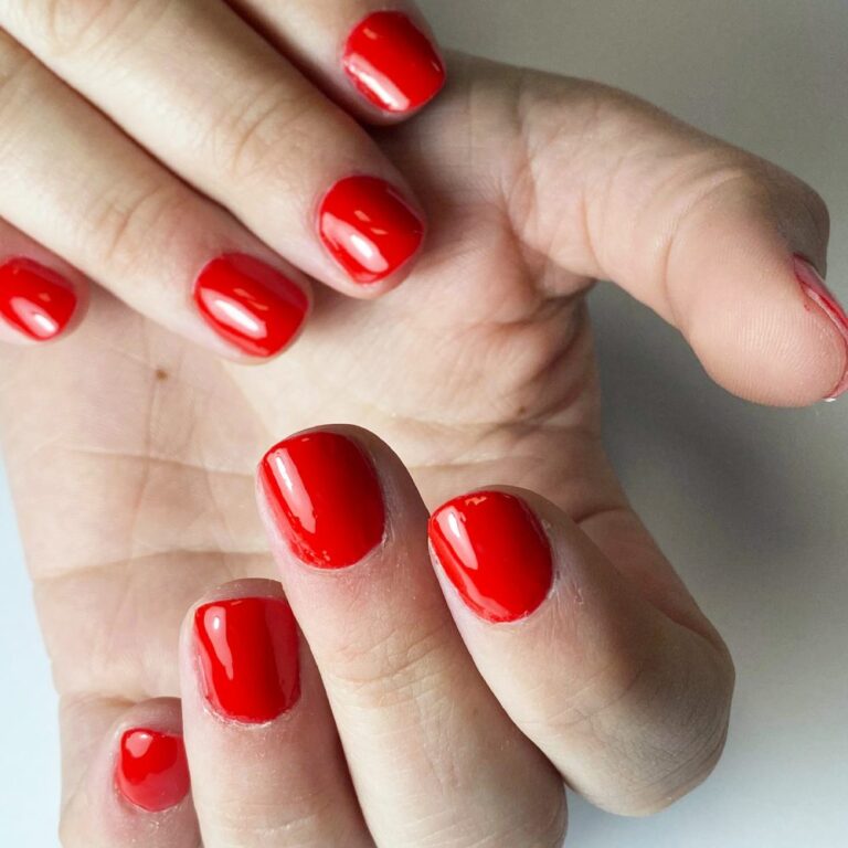 BIAB op de eigen nagel, gezet in nagelstudio Choose Your Nails in Hilversum